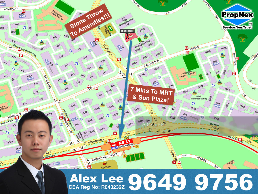 Blk 510A Wellington Circle (Sembawang), HDB 4 Rooms #137797732